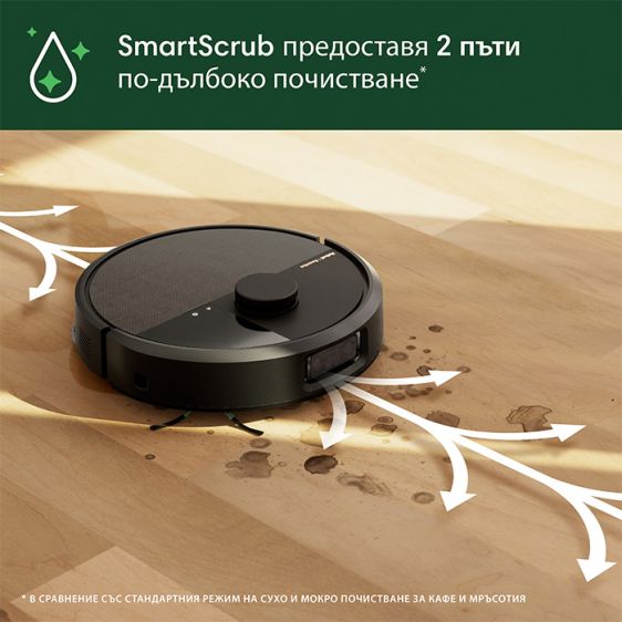 Прахосмукачка робот iRobot® Roomba Plus 505 Combo + AutoWash N185040