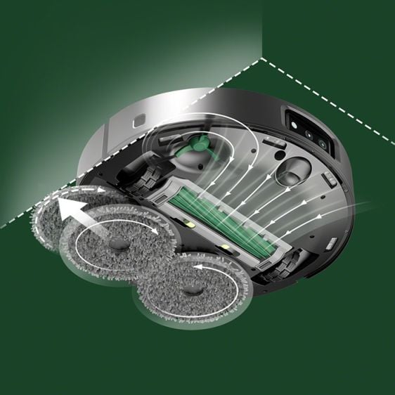 Прахосмукачка робот iRobot® Roomba Plus 505 Combo + AutoWash N185040