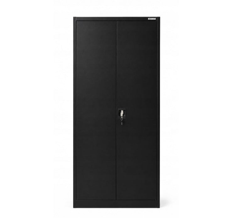 Метален шкаф Iron Mate SATURN 185x90x45, черен, RAL9005