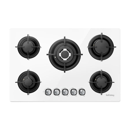 Газов котлон ISEASY MGBG-775 с 5 горелки (бял)