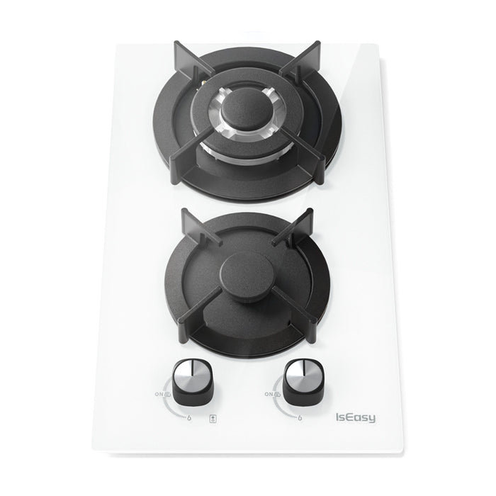 Газов котлон ISEASY MGBG-312A, 2 горелки (бял)
