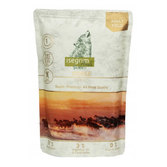 ISEGRIM Adult Horse - мокра храна за кучета - 410гр