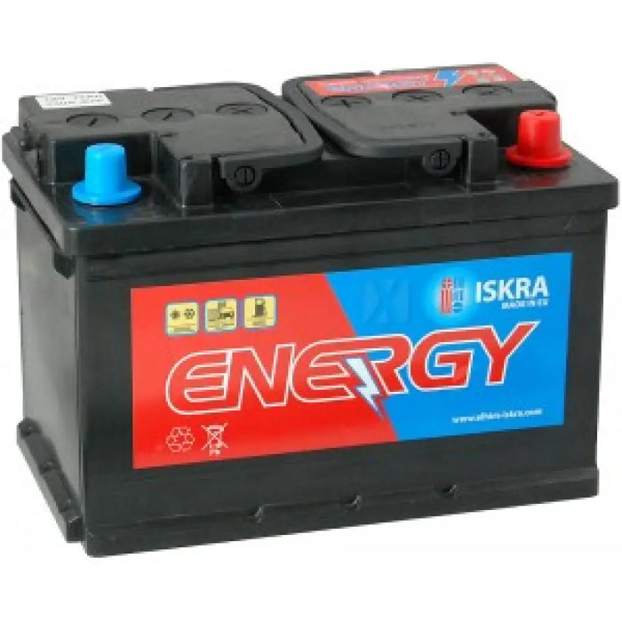 ISKRA ENERGY 77AH 730A R+