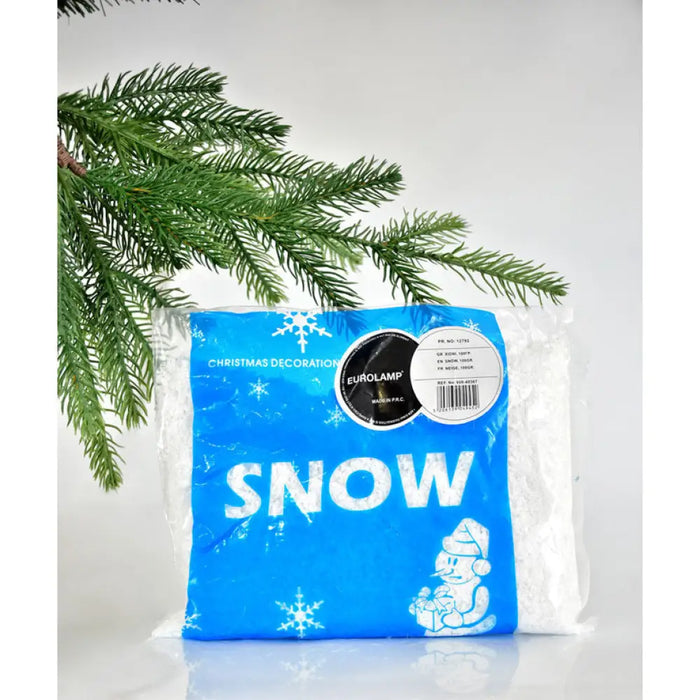 ИЗКУСТВЕН СНЯГ ЗА ДЕКОРАЦИЯ 100GR EUROLAMP 600-40367