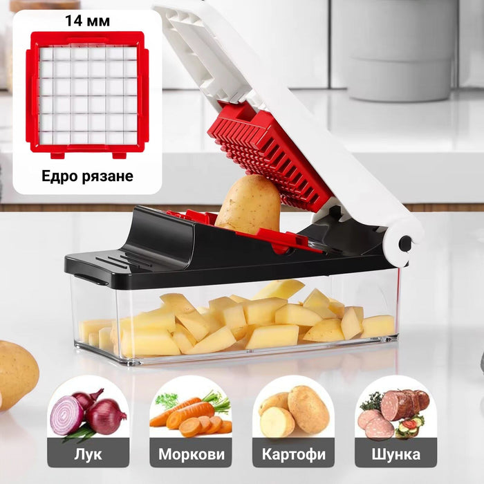 Мултифункционална преса Izibizi – PS-331A, 1.2 l, 2 приставки