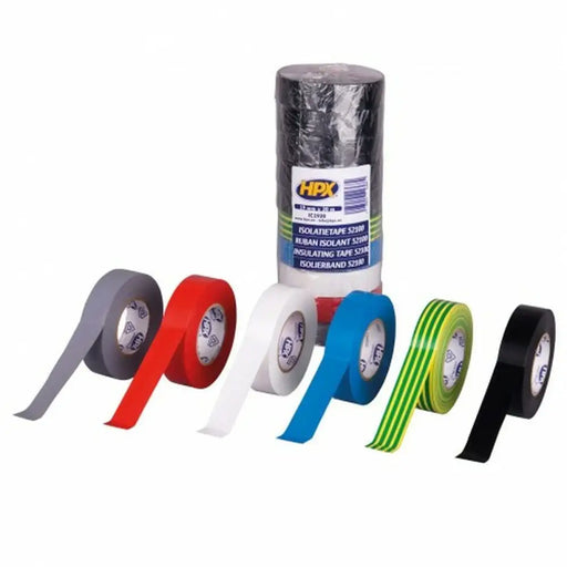 Изолационна лента HPX Многоцветен 19 mm x 20 m PVC