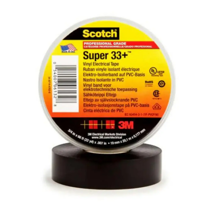 ИЗОЛИРБАНД 3M PROFI 20.1М/19 ММ ЧЕРЕН