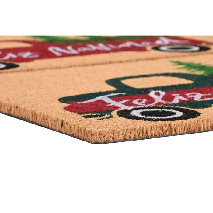 Изтривалка за Врата DKD Home Decor Бял Кафяв Червен Зелен