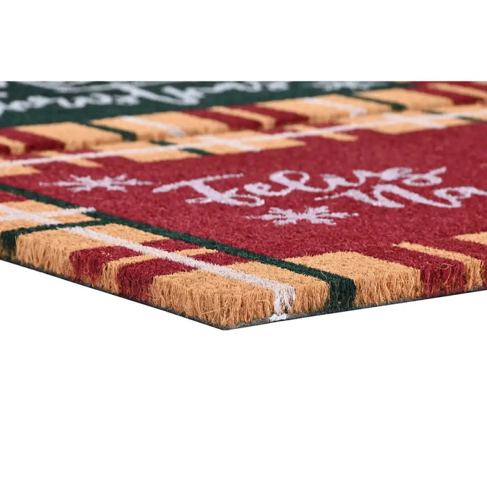 Изтривалка за Врата DKD Home Decor Бял Кафяв Червен Зелен