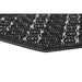 Изтривалка за Врата DKD Home Decor Черен Гума 2 броя (60 x