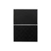 Изтривалка за Врата DKD Home Decor Черен Гума 2 броя (60 x