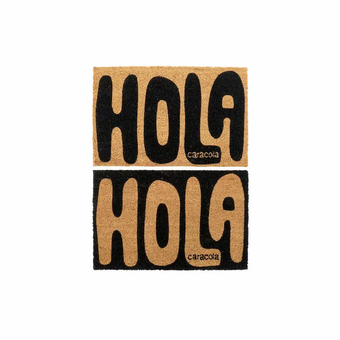 Изтривалка за Врата DKD Home Decor Hola Caracola PVC влакно