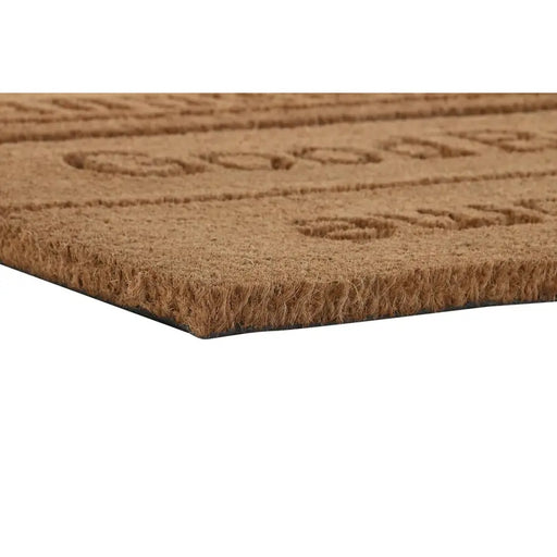 Изтривалка за Врата DKD Home Decor Кафяв Гума Кокосов орех
