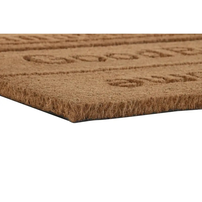 Изтривалка за Врата DKD Home Decor Кафяв Гума Кокосов орех