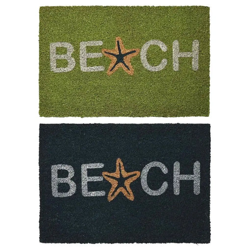 Изтривалка за Врата DKD Home Decor Син цвят тюркоаз Гума