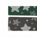 Изтривалка за Врата DKD Home Decor Сив Гума Звезди Бял