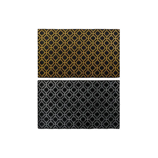 Изтривалка за Врата DKD Home Decor Сребрист Черен Златен