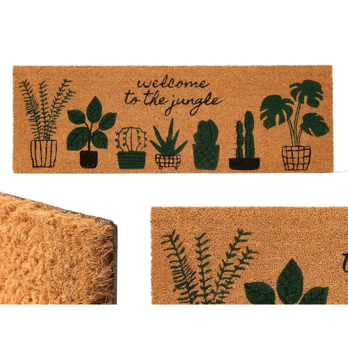 Изтривалка за Врата Gift Decor Jungle Естествен PVC