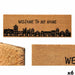 Изтривалка за Врата Gift Decor My home Естествен PVC