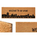 Изтривалка за Врата Gift Decor My home Естествен PVC