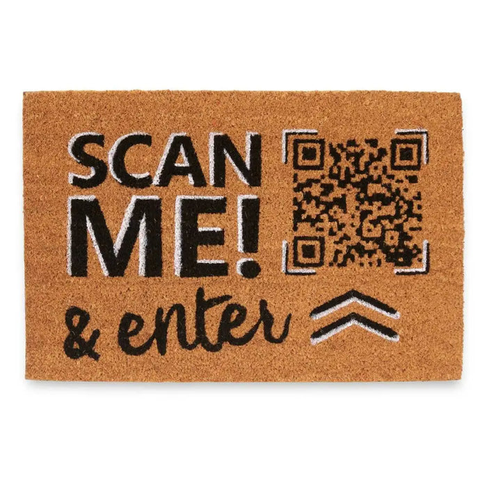 Изтривалка за Врата Gift Decor Scan Me! Жълт Син Бял Червен