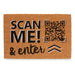 Изтривалка за Врата Gift Decor Scan Me! Жълт Син Бял Червен