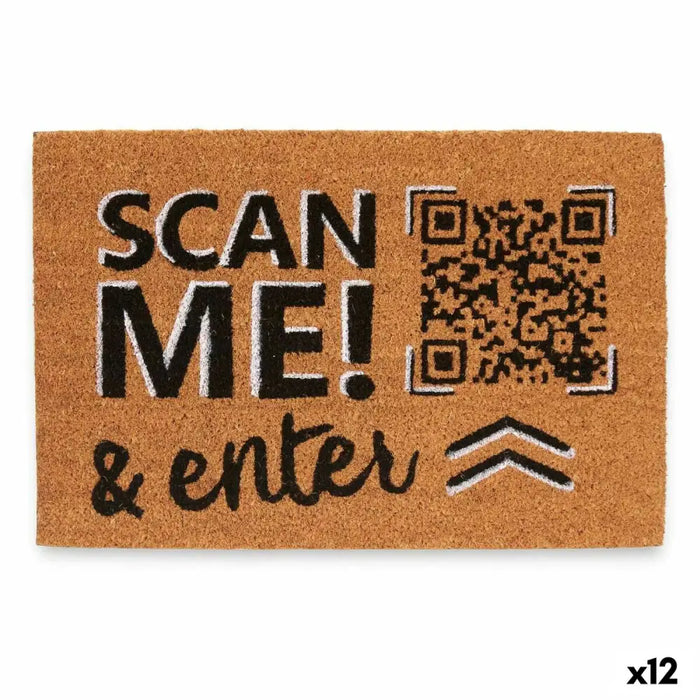 Изтривалка за Врата Gift Decor Scan Me! Жълт Син Бял Червен