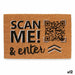 Изтривалка за Врата Gift Decor Scan Me! Жълт Син Бял Червен