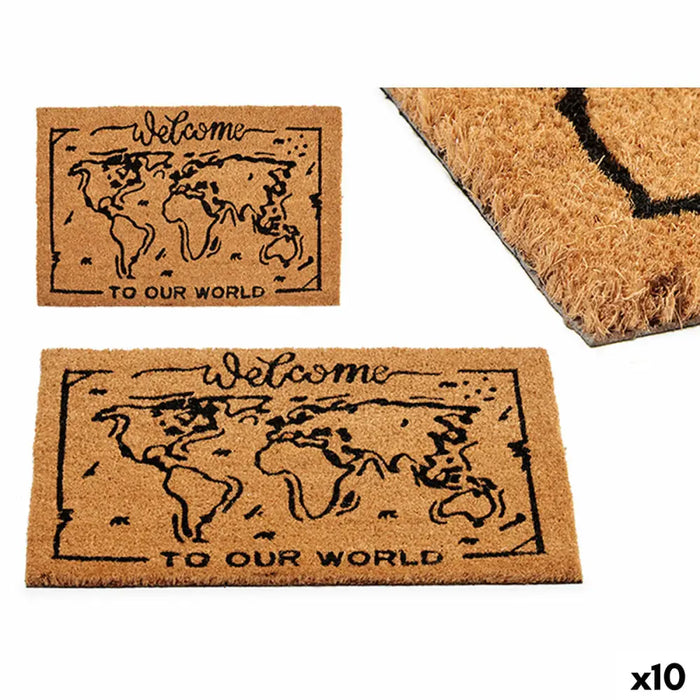 Изтривалка за Врата Gift Decor World Принтиран PVC 100 %