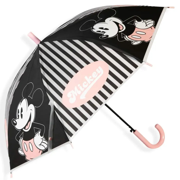 Извит чадър Mickey Mouse Good day Син Ø 76 cm