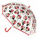 Извит чадър Minnie Mouse 2400-0512 Червен 100 % POE 45 cm