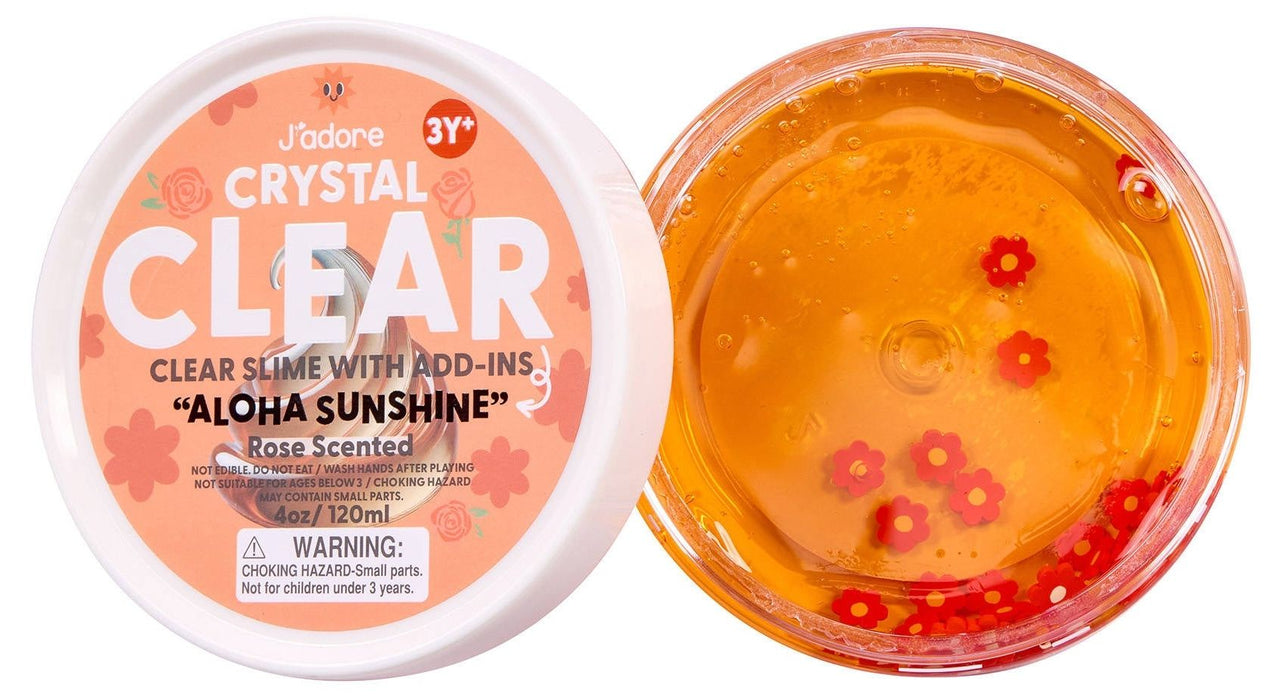 Ароматизиран слайм J′adore - Clear Slime, Aloha Sunshine