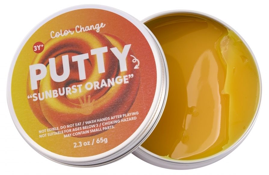 Термочувствителен слайм J′adore - Putty, Sunburst Orange