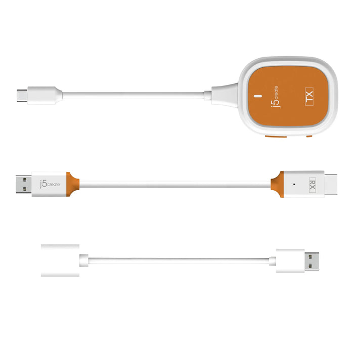 j5 create JVAW61  Screencast Безжичен USB-C  към HDMI екстендер