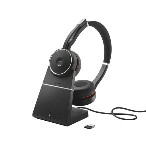 Jabra Evolve 75 SE - UC Стерео със стойка за зареждане