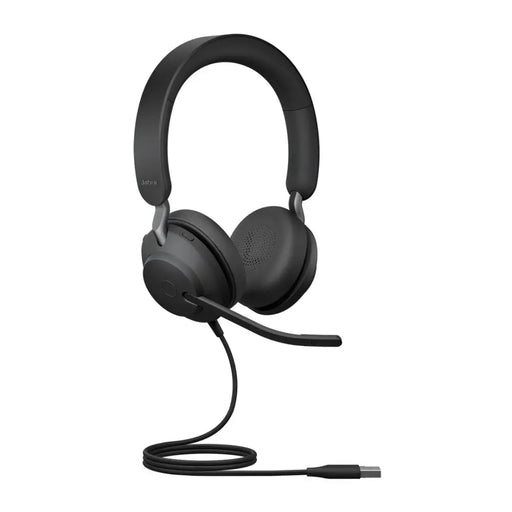 Jabra Evolve2 40 SE Слушалки Кабелна лента за глава