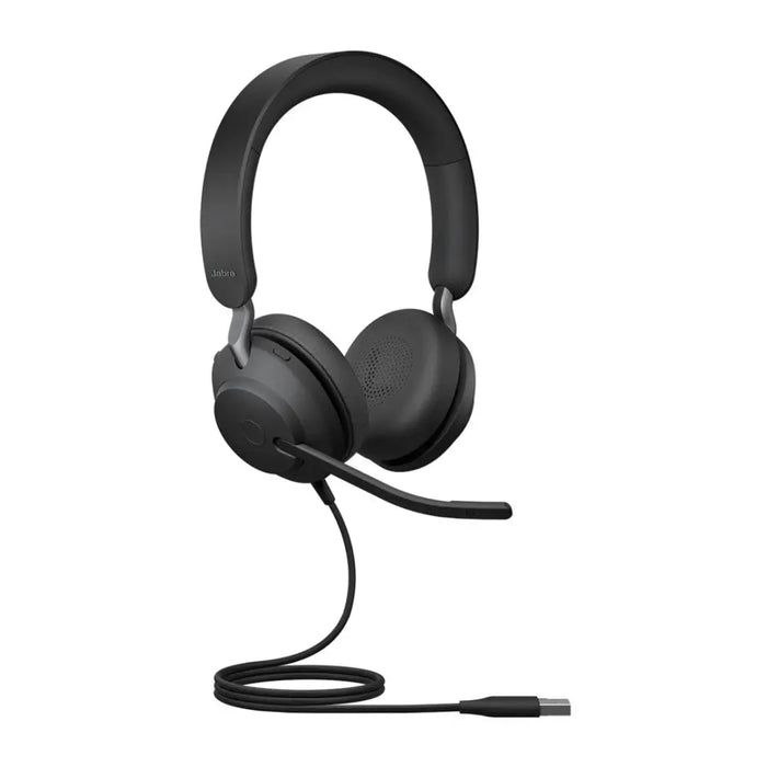 Jabra Evolve2 40 SE Слушалки Кабелна лента за глава