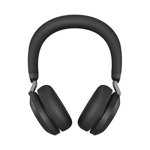 Jabra Evolve2 75 - USB-A MS Teams със стойка за бюро - черен