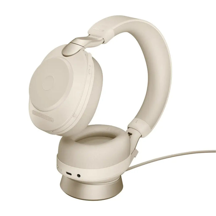 Jabra Evolve2 85 - Link380a UC стерео стойка бежова