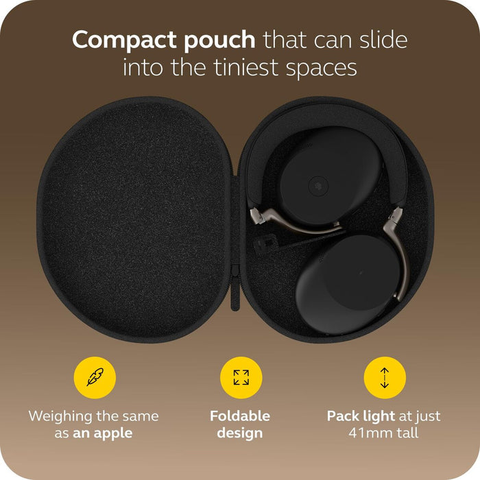 Bluetooth Слушалки с Диадема Jabra EVOLVE3 85 LINK390C Черен