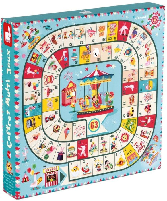 Комплект детски настолни игри Janod, Carrousel