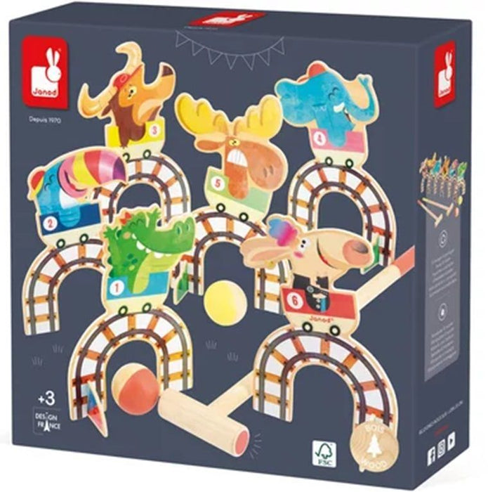 Детска дървена игра Janod - Крикет
