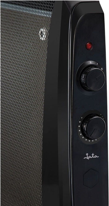 Микатермичен радиатор Jata - JCRC2115, 1500W, черен