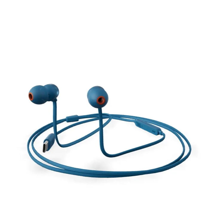 JBL T310C BLU USB-C слушалки за поставяне в ушите