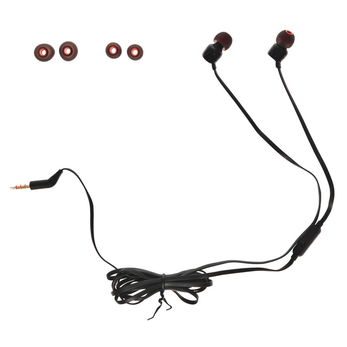 JBL T110 слушалки за уши 3.5 мм, сини