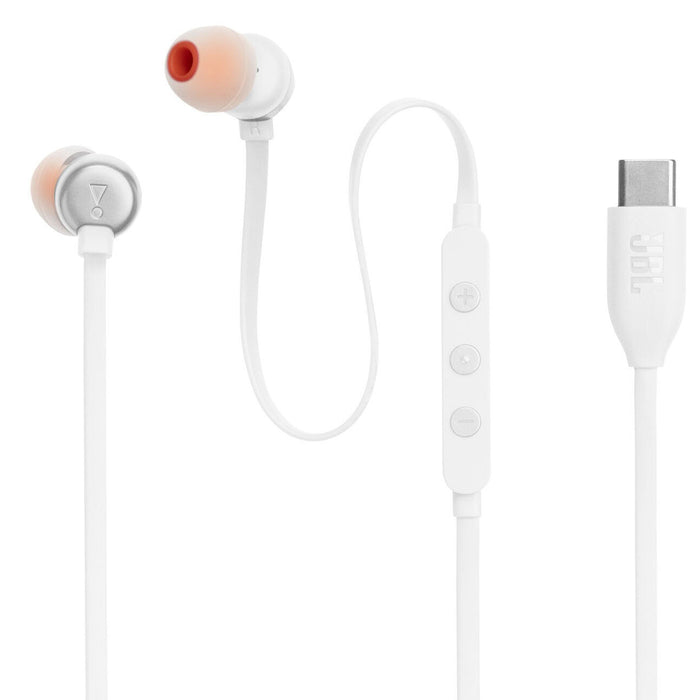 JBL Tune 310C слушалки за уши с USB-C, бели