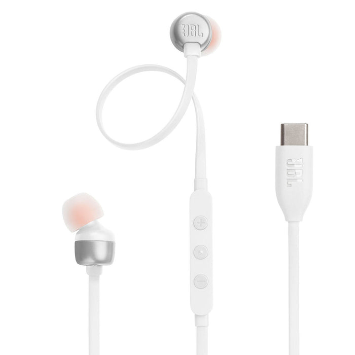 JBL Tune 310C слушалки за уши с USB-C, бели