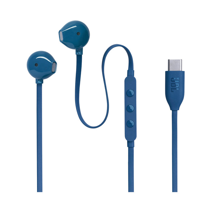 Стерео слушалки JBL TUNE 305C TYPE-C BLUE