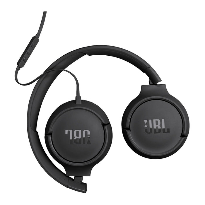 Стерео слушалки JBL T520C BLACK