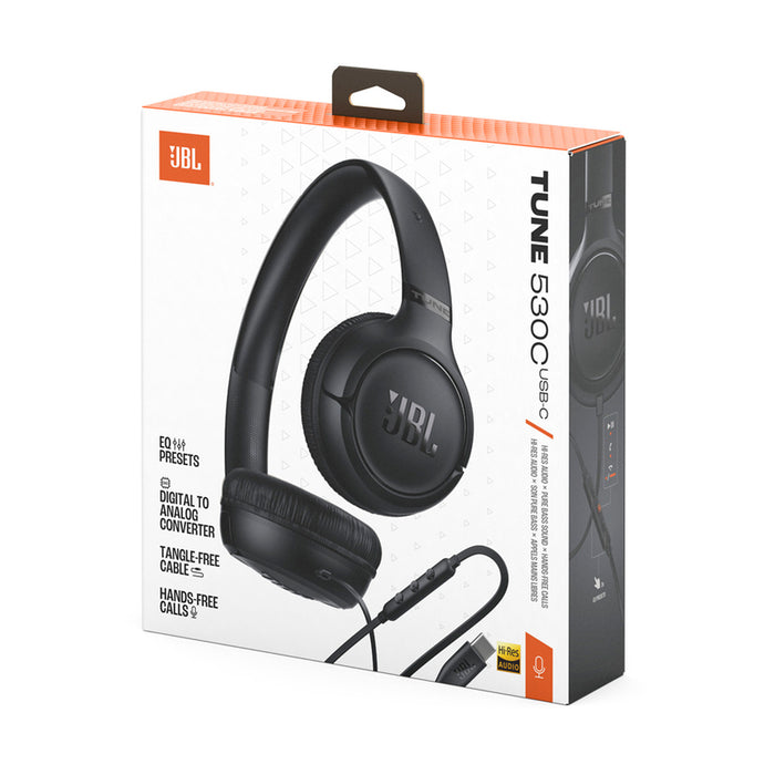 Стерео слушалки JBL T530C BK